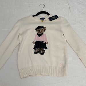 Polo Ralph Lauren Girl’s Ballet Bear sweater